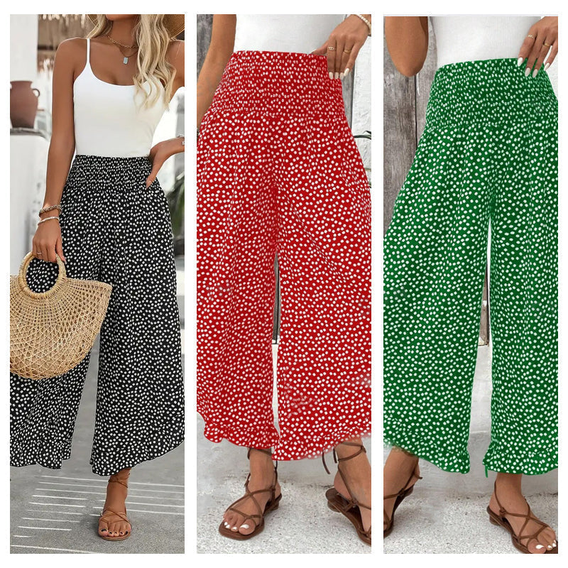 ⏳Time-Limited Special⏰Women’s Flowy High Waist Wide-Leg Pants – Slimming, Comfy & Chic