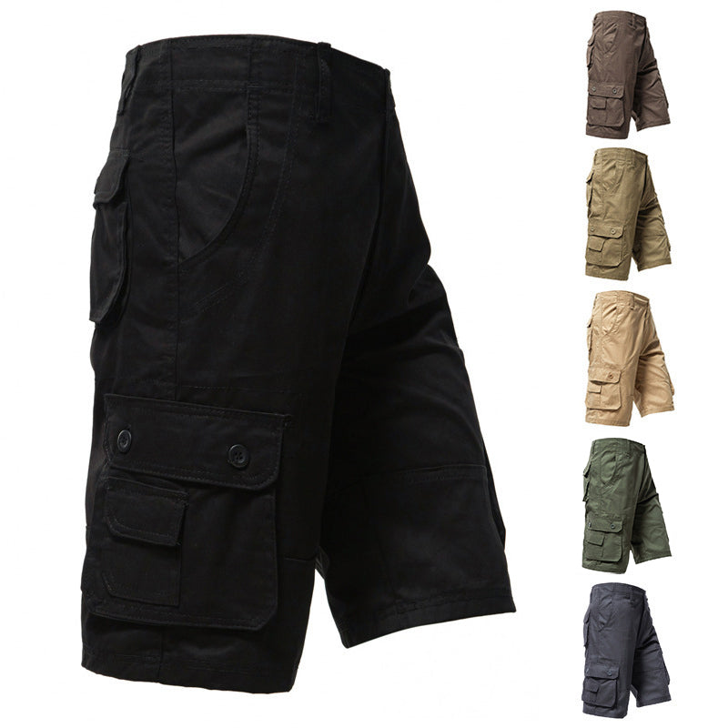 Pantaloncini Cargo Casual da Uomo per Esterno