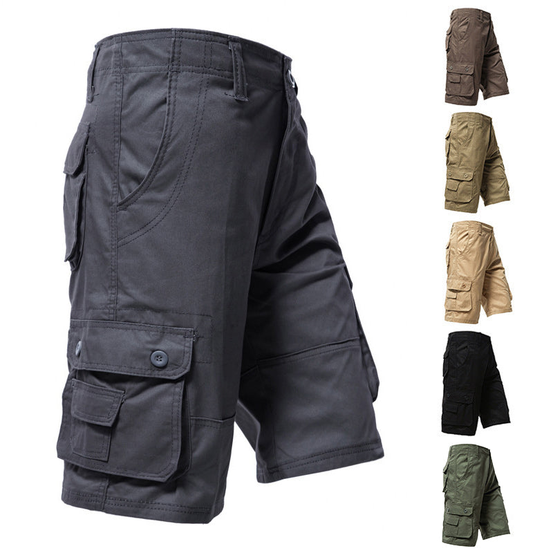 Pantaloncini Cargo Casual da Uomo per Esterno