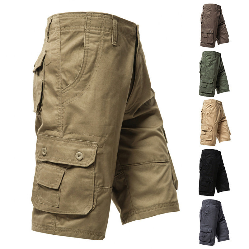 Pantaloncini Cargo Casual da Uomo per Esterno