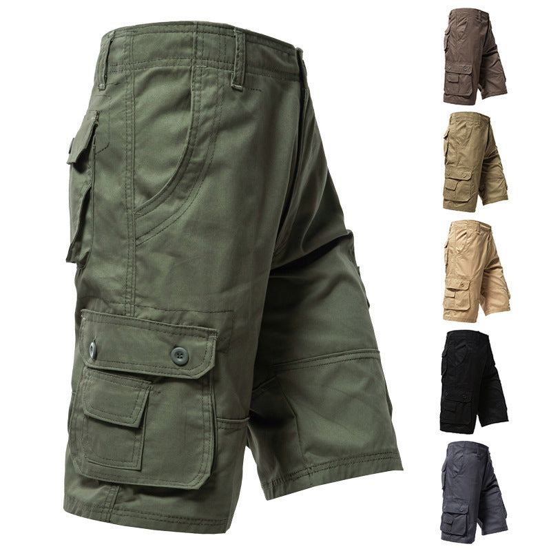 Pantaloncini Cargo Casual da Uomo per Esterno